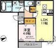 D-roomフォルチェの間取り画像