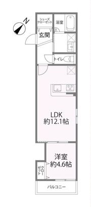 【新築】Reglia今里Northの間取り画像