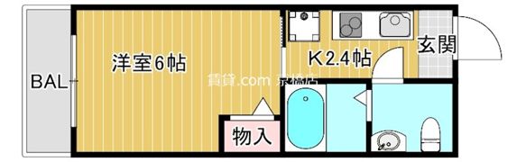 ルミエール鶴見緑地の間取り画像