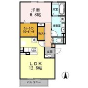 エスポワール西脇の間取り画像