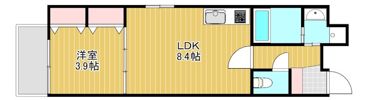 オルフェア上本町VII番館の間取り画像
