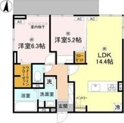 D-ROOM中小阪の間取り画像