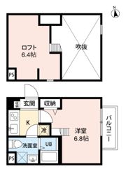 Attic宝持の間取り画像