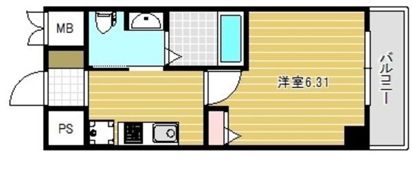 グランパシフィック聖天坂の間取り画像