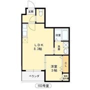 アバンティオエクラの間取り画像