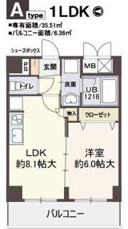 ラピスラズリの間取り画像