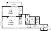 ラフテル西邸の間取り画像