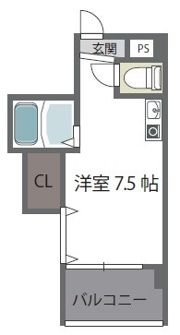 ダゼアマンションの間取り画像