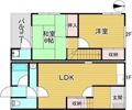 東成区大今里戸建ての間取り画像