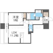 ブランズタワー谷町四丁目の間取り画像