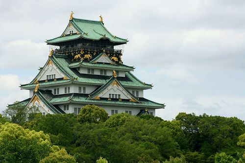 大阪城が至近