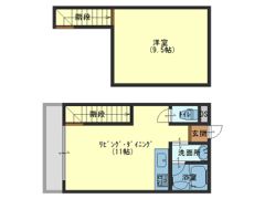 グローリーハイツ東成の間取り画像