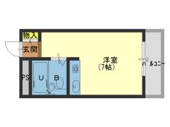 大昭マンションの間取り画像