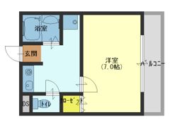 FLAT34深江橋の間取り画像
