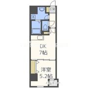 レジディア堺筋本町の間取り画像