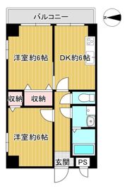 村上ハイツの間取り画像