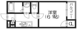 モダンアパートメント平野本町の間取り画像