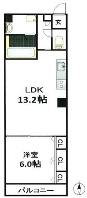ブラービ南船場の間取り画像