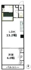 ブラービ南船場の間取り画像