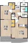 フレアコート京橋の間取り画像