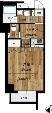 EIGHT SHIROKITAIIの間取り画像