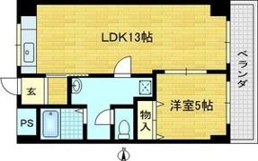 大宮マンションの間取り画像