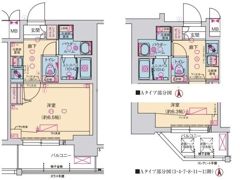 ソルテラスNAMBAサウスフィールの間取り画像