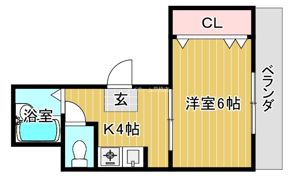 エルミタージュの間取り画像