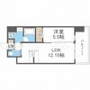 プレジオ九条の間取り画像