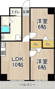アルカディアインの間取り画像