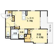 仮称）住之江区浜口西1目共同住宅の間取り画像