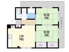 マンション雅の間取り画像
