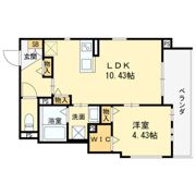 仮称）住之江区浜口西1目共同住宅の間取り画像
