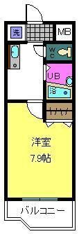 ラフィーネ北島の間取り画像