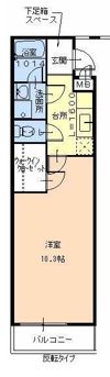 セレーナ住之江II番館の間取り画像