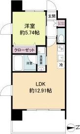 Dimus福島の間取り画像