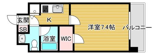 T’s SQUARE城東野江の間取り画像