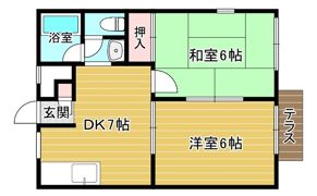 フジ京橋ハイツの間取り画像