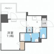 プランドール大手前レジデンスの間取り画像