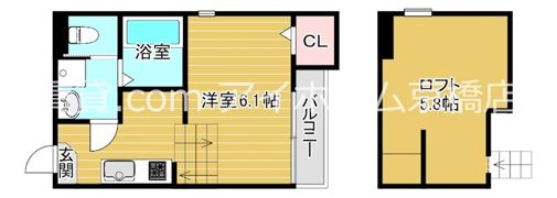 Franc-フラン-の間取り画像