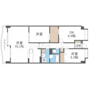 フロンティアタワー難波EASTの間取り画像