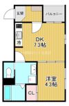グランメゾン森ノ宮の間取り画像