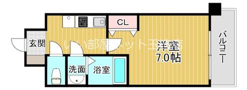 LIVIAZ OSAKA Veriteの間取り画像
