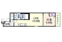フジパレス杉本町サウスの間取り画像