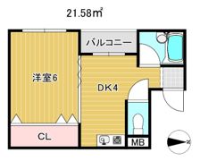 ミレ21の間取り画像