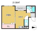 ミレ21の間取り画像