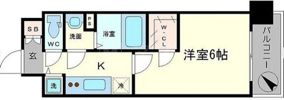 エステージ難波WESTの間取り画像