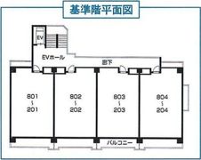 メゾンドーム三軒家の間取り画像