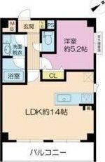 ゼクス中浜の間取り画像