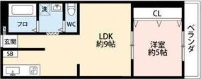 ミライ ハイム（1号館）の間取り画像